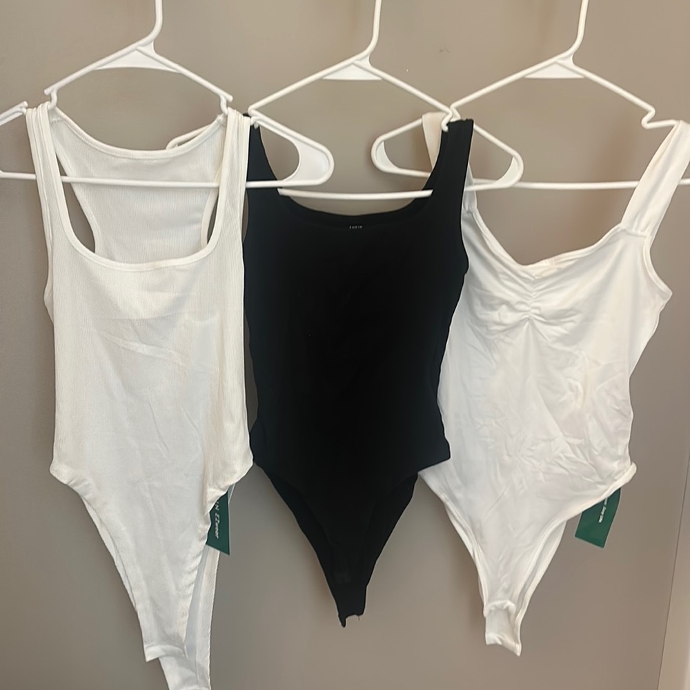 Set Of 3 XS Bodysuits All NWT